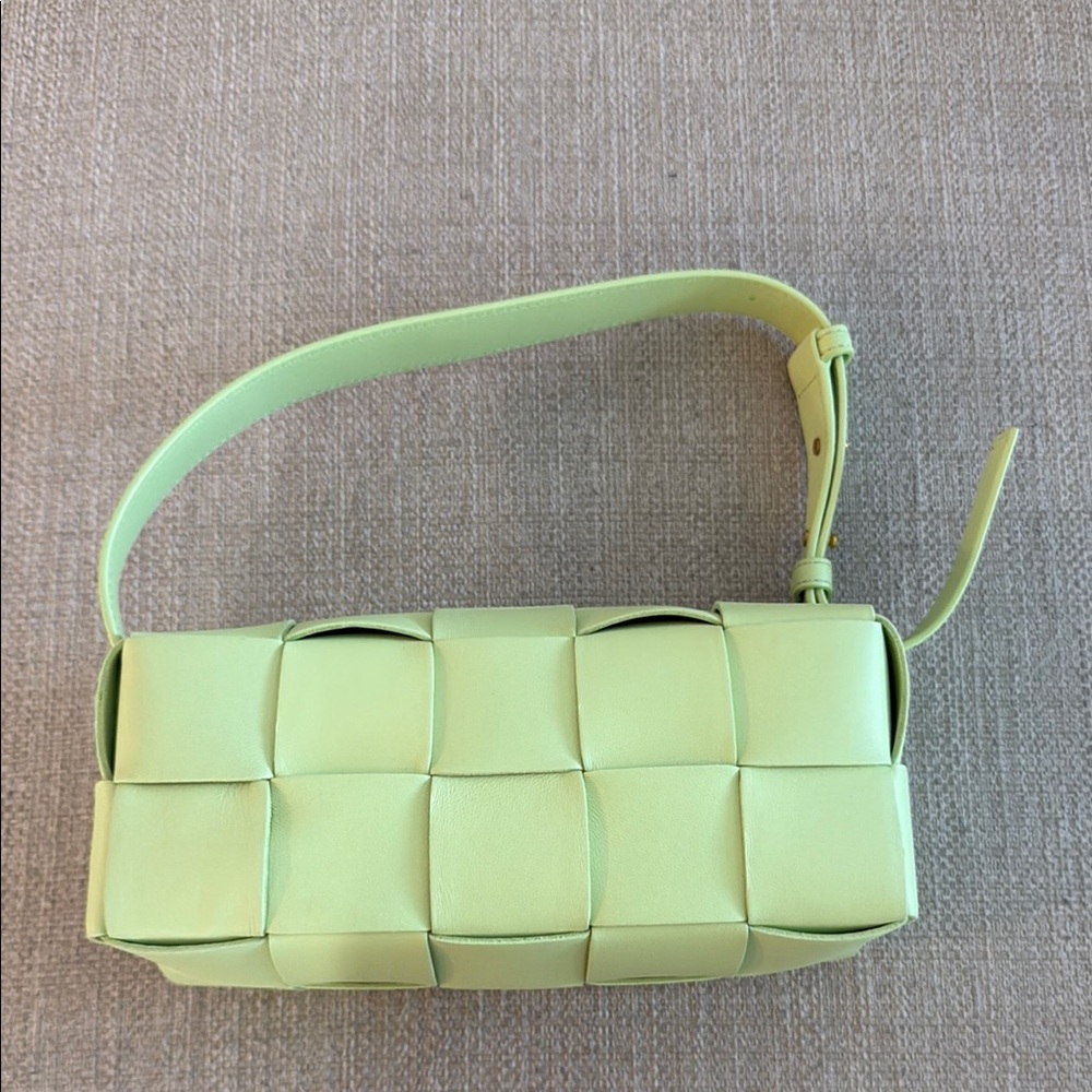 Bottega Veneta Small Brick Cassette Fennel